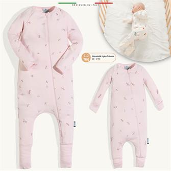 EleleLife Mevsimlik Çoçuk/Bebek Uyku Tulumu 1 Tog Pembe Sanno
