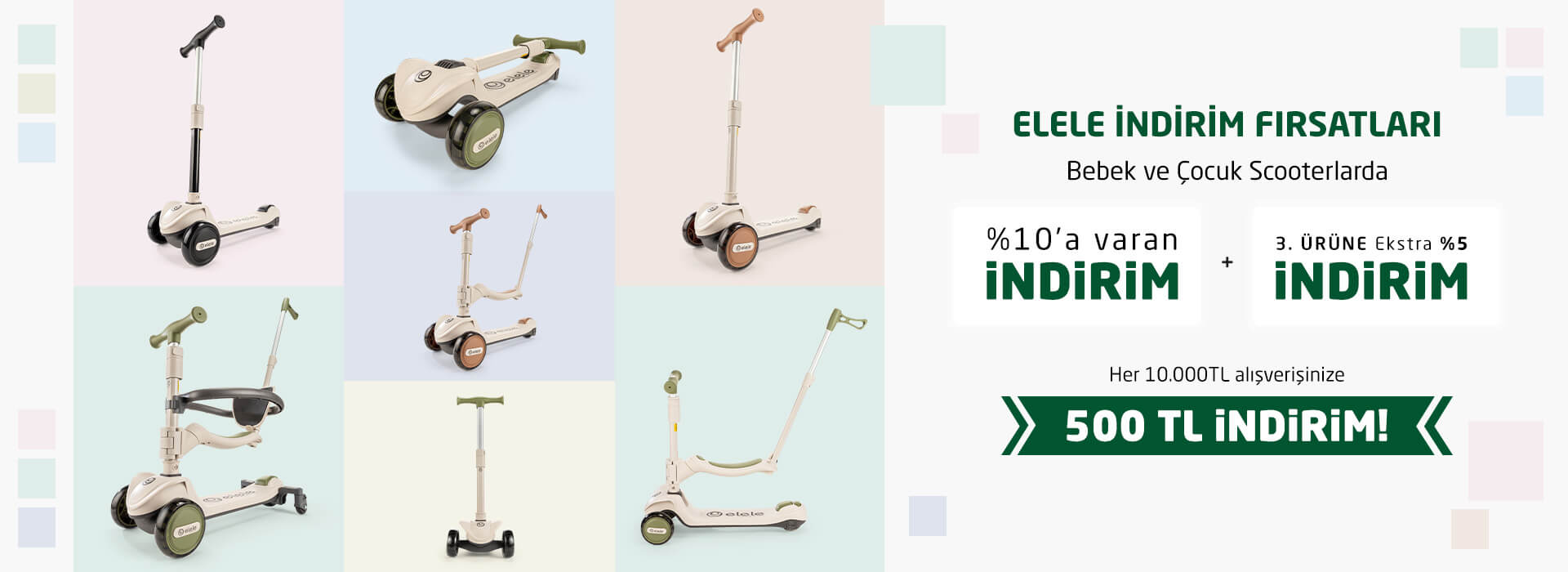 Bebek ve Çocuk Scooterları