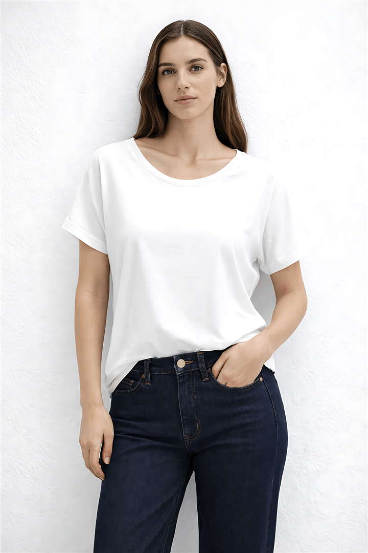Kol Detaylı  Bluz Ekru | Fashion Friends