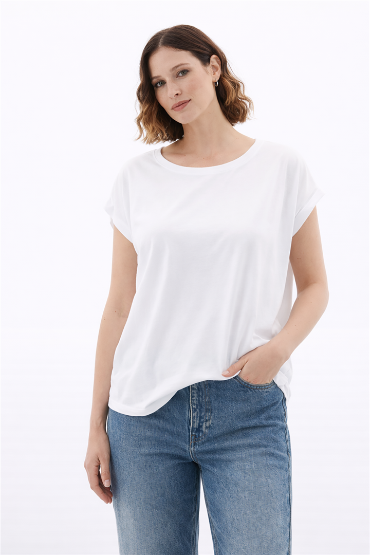 Kolsuz Bluz Ekru | Fashion Friends