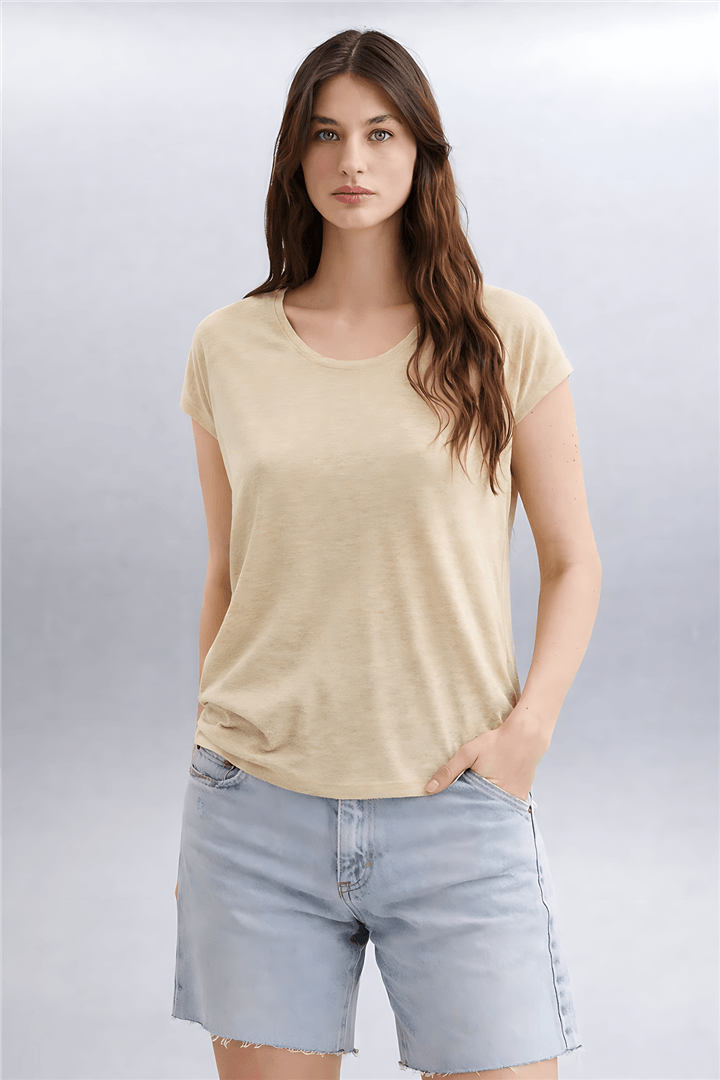 Simli Bluz Gold | Fashion Friends