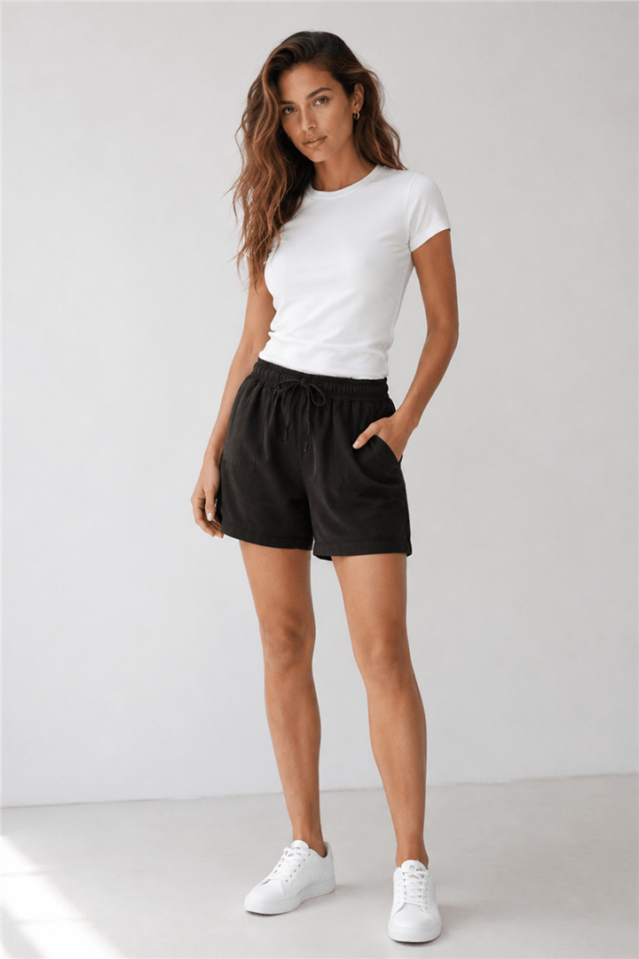Şort Siyah | Fashion Friends