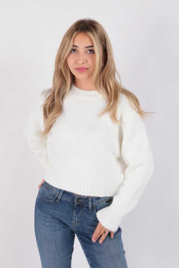 Crop Kazak Ekru | Fashion Friends