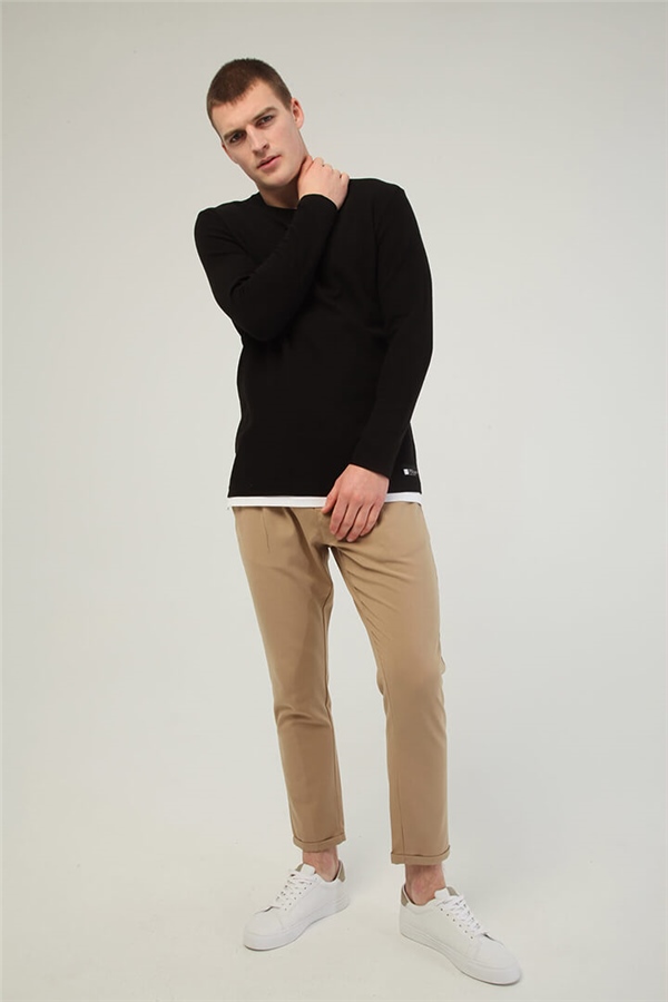 Basic Sweatshirt Siyah
