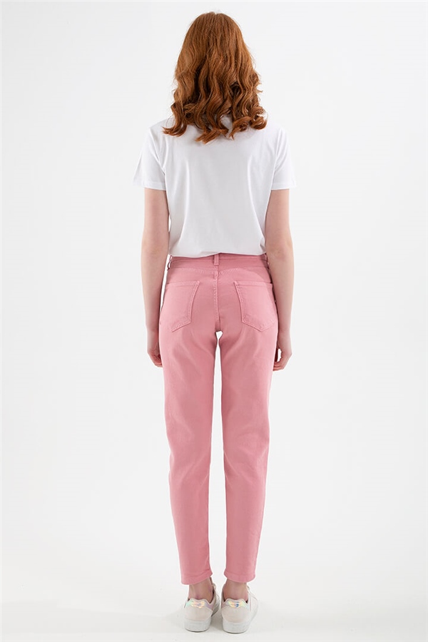 Denim Pantolon Pembe / Pink