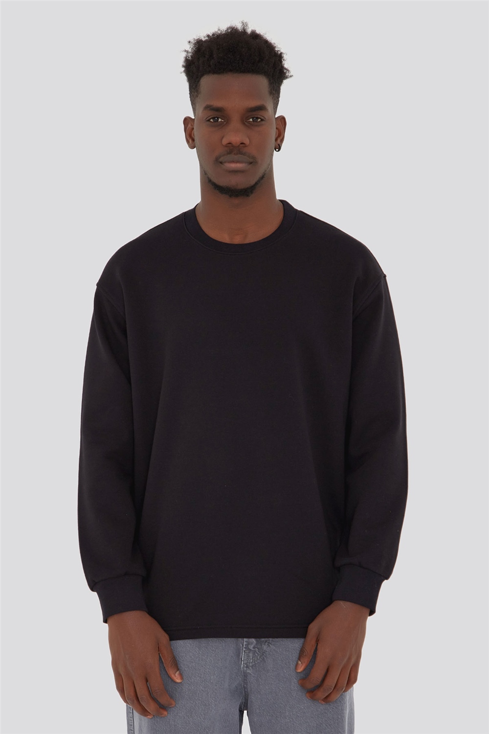Oversize Sweatshirt Siyah