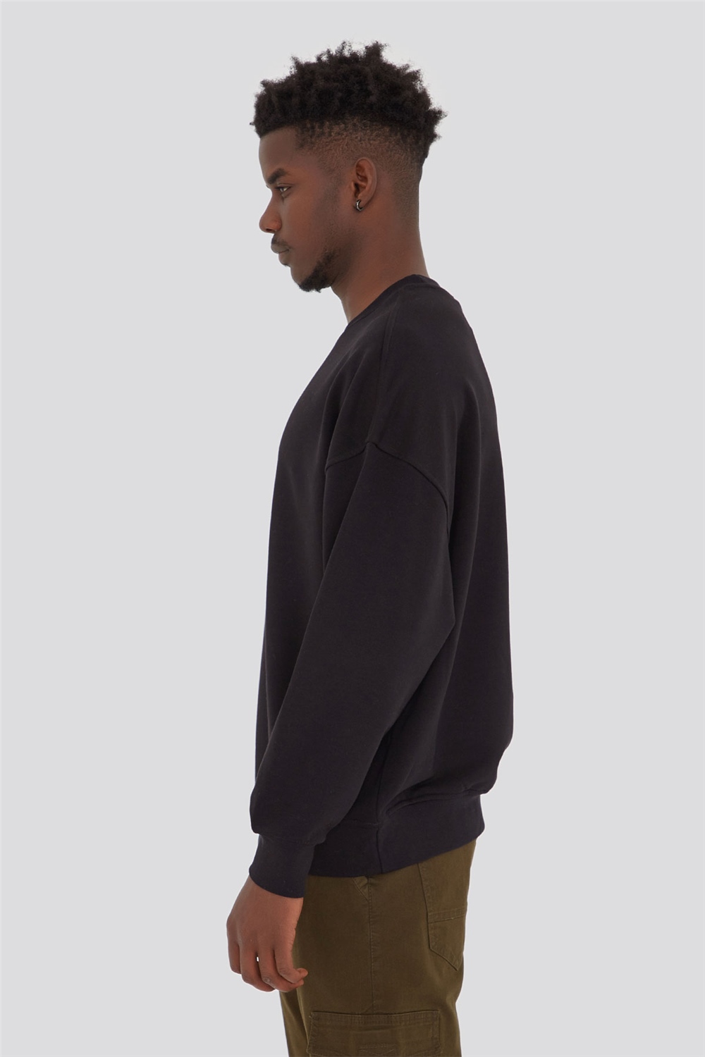 Oversize Sweatshirt Siyah