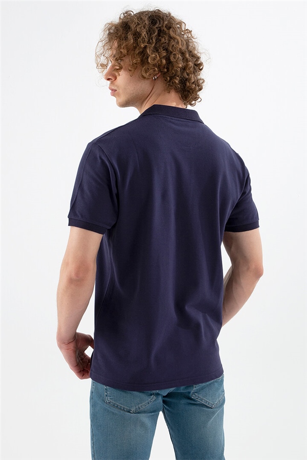 Polo Yaka T-Shirt Lacivert / Navy