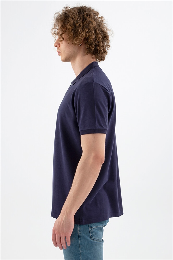 Polo Yaka T-Shirt Lacivert / Navy