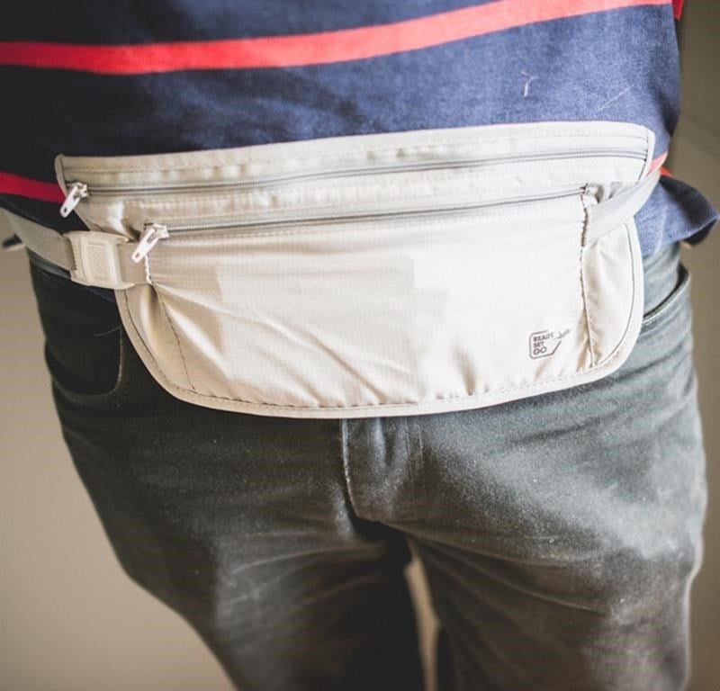 Ready Set Go-Elastik Bantlı Spor Bel Çantası