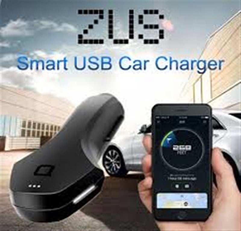 Nonda Zus Akıllı Araç Yer Bulucu Çift USB Girişli Titanyum Uçlu Araç Şarjı