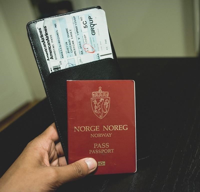 Ready Set Go-Seyehat Belge Düzenleyici (Deri)