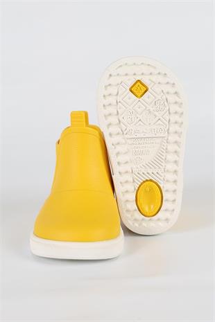 Boatilus Baby Beatly-B Çocuk Yellow/White Rain Boots