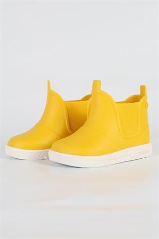 Boatilus Baby Beatly-B Çocuk Yellow/White Rain Boots