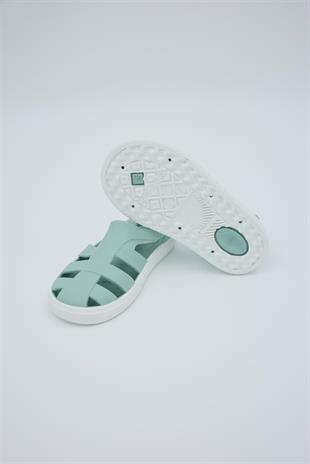 Boatilus Bioty-B PastelGreen/White Sandals