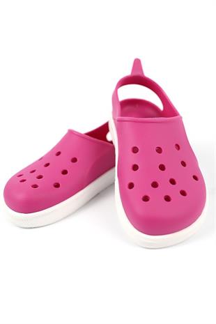 Boatilus Cloggy-B Fuxia/White Sandals