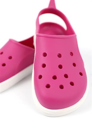 Boatilus Cloggy-B Fuxia/White Sandals