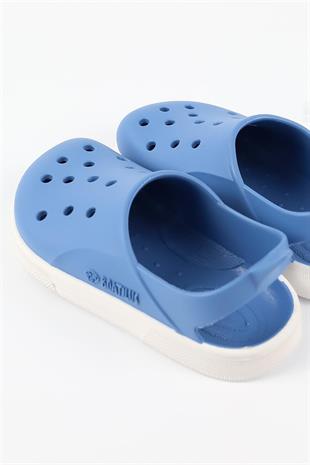 Boatilus Cloggy-B Jeans/White Sandals