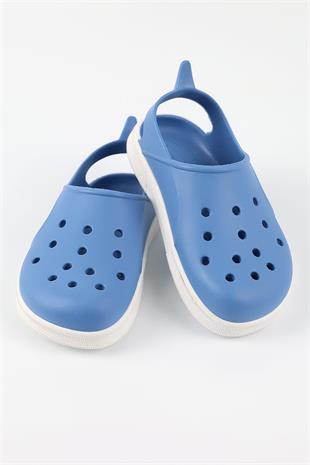 Boatilus Cloggy-B Jeans/White Sandals