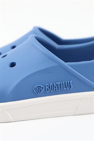 Boatilus Cloggy-B Jeans/White Sandals
