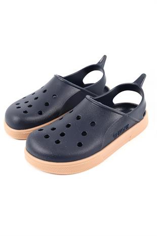 Boatilus Cloggy-B Navy/Beige Sandals