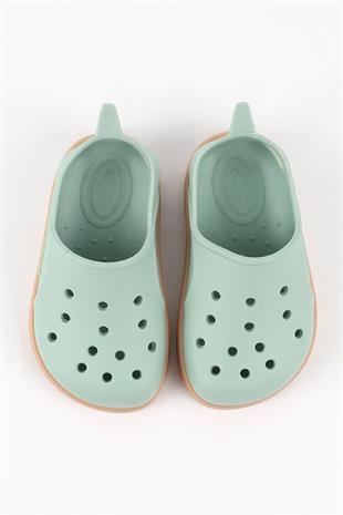 Boatilus Cloggy-B PastelGreen/Beige Çocuk Sandalet