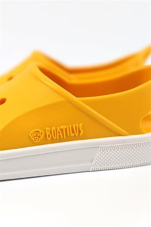 Boatilus Cloggy-B Yellow/White Sandals