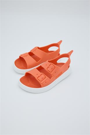 Boatilus Irky.Veg-F Coral/White Sandals