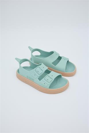 Boatilus Irky.Veg-F PastelGreen/Beige Sandals