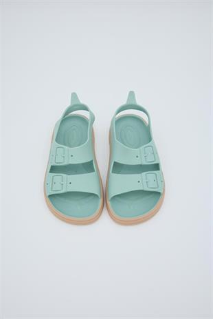 Boatilus Irky.Veg-F PastelGreen/Beige Sandals