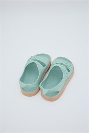 Boatilus Irky.Veg-F PastelGreen/Beige Sandals