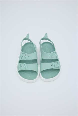 Boatilus Irky.Veg-F PastelGreen/White Sandals