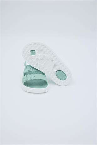 Boatilus Irky.Veg-F PastelGreen/White Sandals