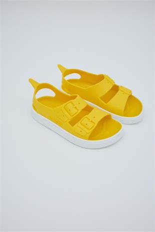 Boatilus Irky.Veg-F Yellow/White Sandals