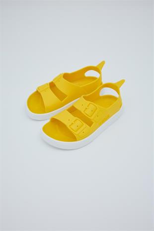 Boatilus Irky.Veg-F Yellow/White Sandals