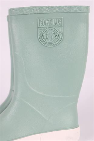Boatilus Nautic-B PastelGreen/White Çocuk Yağmur Çizmesi