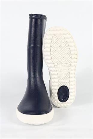 Boatilus Nautic-F Erkek Çocuk Navy/White Rain Boots