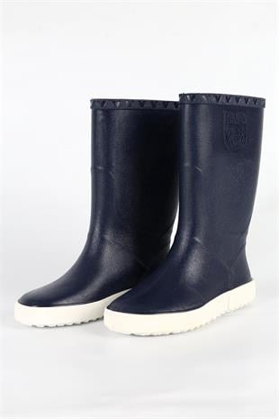 Boatilus Nautic-F Erkek Çocuk Navy/White Rain Boots