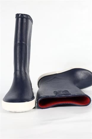Boatilus Nautic-F Erkek Çocuk Navy/White Rain Boots