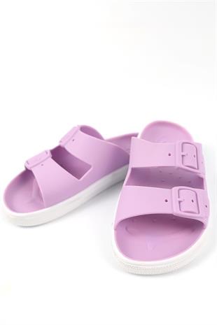 Boatilus Rocksy-F  Lilac/White Slipper