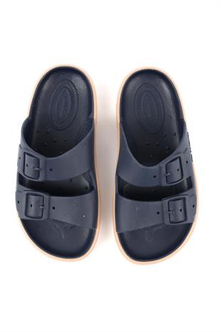 Boatilus Rocksy-F Navy/Beige Erkek Çocuk Terlik