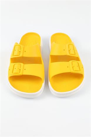 Boatilus Rocksy-F Yellow/White Slipper