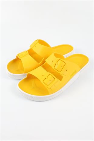 Boatilus Rocksy-F Yellow/White Slipper