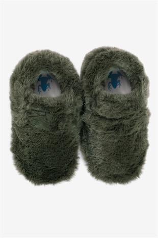 Furry Furry Khaki Furry Barefoot Smart Booties