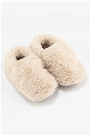 Furry Furry Off-White Furry Barefoot Smart Booties