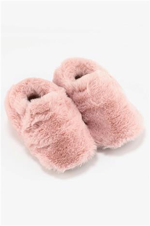 Furry Furry Pink Furry Barefoot Smart Booties