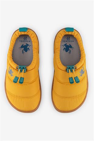 Hoppuff Casual Dynamic Yellow Barefoot Kids Shoes