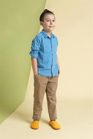 Hoppuff Polar Sarı Barefoot Çocuk Ayakkabı