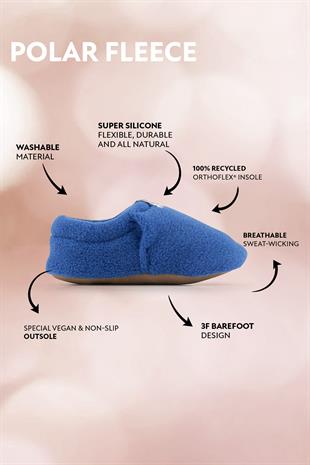 Polar Fleece Saxe Polar Barefoot Smart Booties