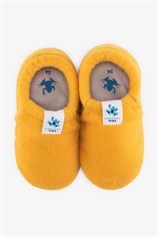 Polar Fleece Yellow  Pola Barefoot Smart Booties